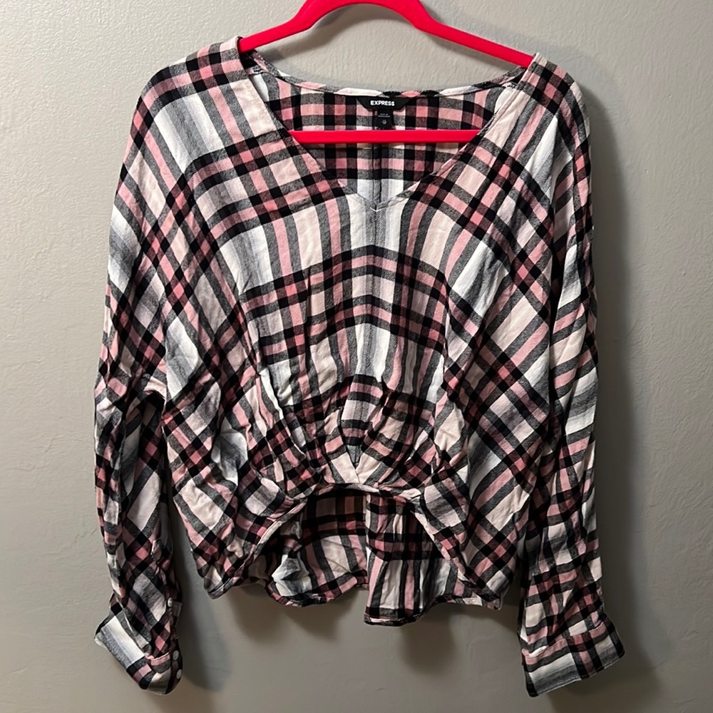 Express Cropped Flannel